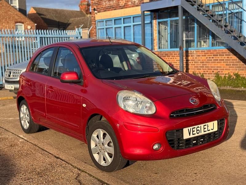 Used Nissan Micra Acenta 2011 Red Hatchback
