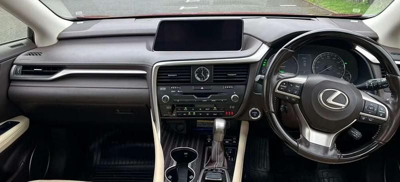 Used Lexus RX450hL 2019 Red Estate