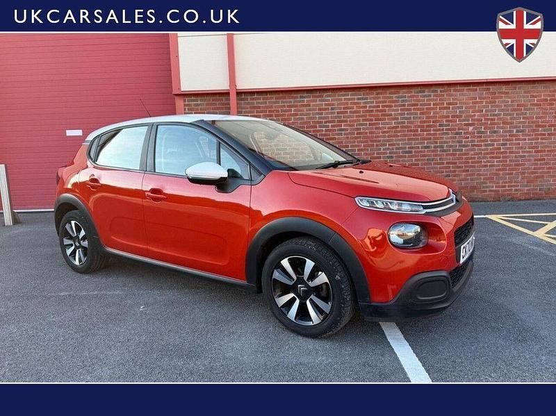 Orange Used 2020 Citroën C3 Feel Hatchback | £7,499 (Fair price) - Image 1/4