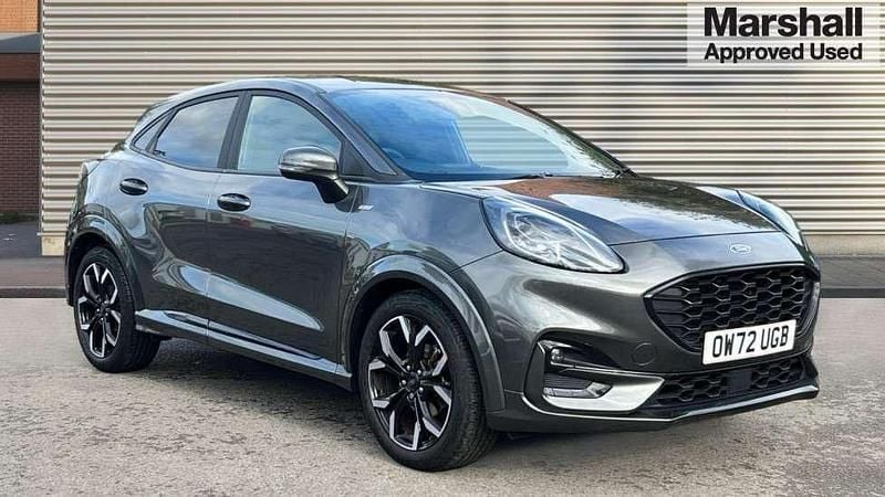 Grey Used 2023 Ford Puma Gen-E ST-Line X SUV | £14,990 (Fair price) - Image 1/4