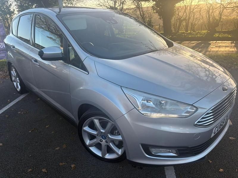 Silver Used 2018 Ford C-MAX Titanium X MPV | £7,990 (Good price) - Image 1/4