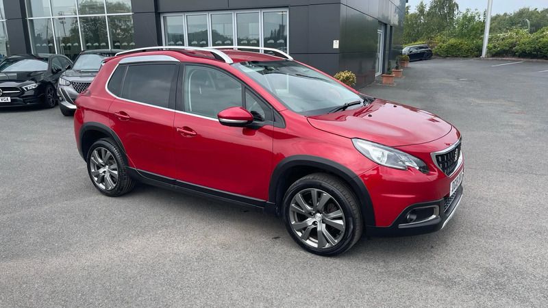 Red Used 2018 Peugeot 2008 Allure SUV | £6,998 (Good price) - Image 1/4