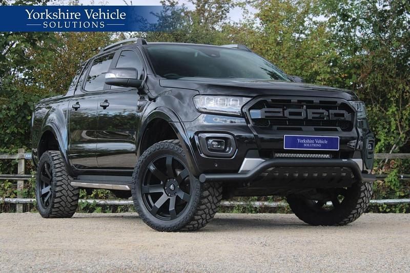 Black Used 2021 Ford Ranger Wildtrack Pickup | £21,989 (Fair price) - Image 1/4