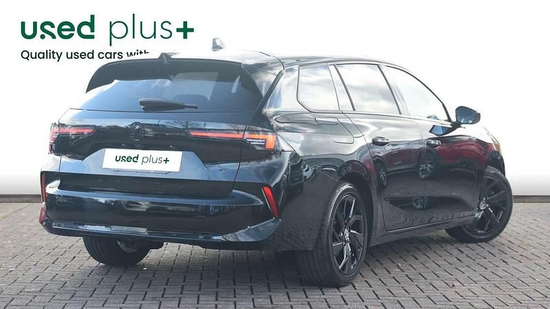 Used Vauxhall Astra 130 HP (95 kW) 2024 Black Estate