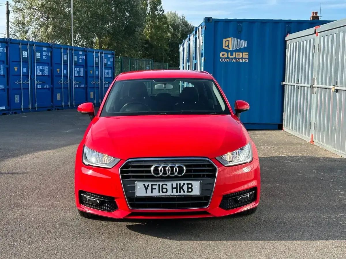 Used Audi A1 Sport 95 HP (69 kW) 2016 Red Hatchback