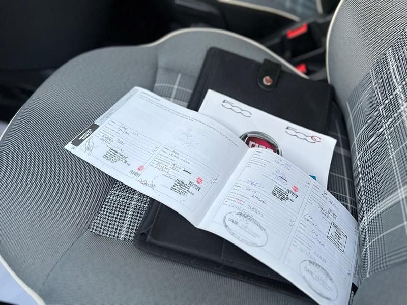 Used Fiat 500 Lounge 105 HP (77 kW) 2017 Green Hatchback