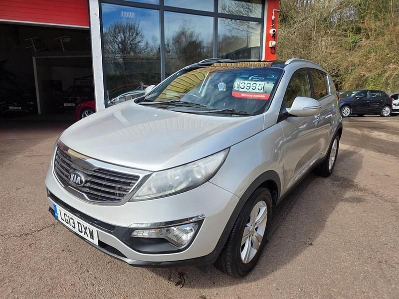 Used Kia Sportage 115 HP (84 kW) 2013 Silver SUV