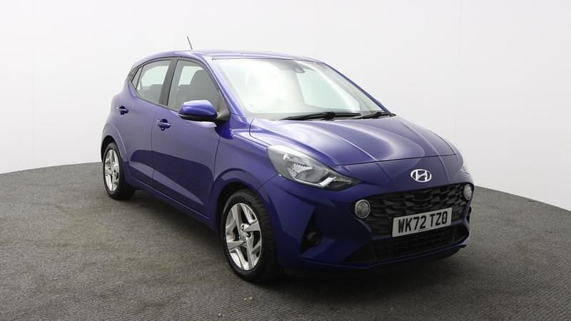 Used Hyundai i10 SE 67 HP (49 kW) 2022 Blue Hatchback
