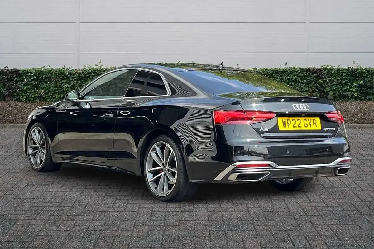Used Audi A5 S-Line 201 HP (147 kW) 2022 Black Coupe