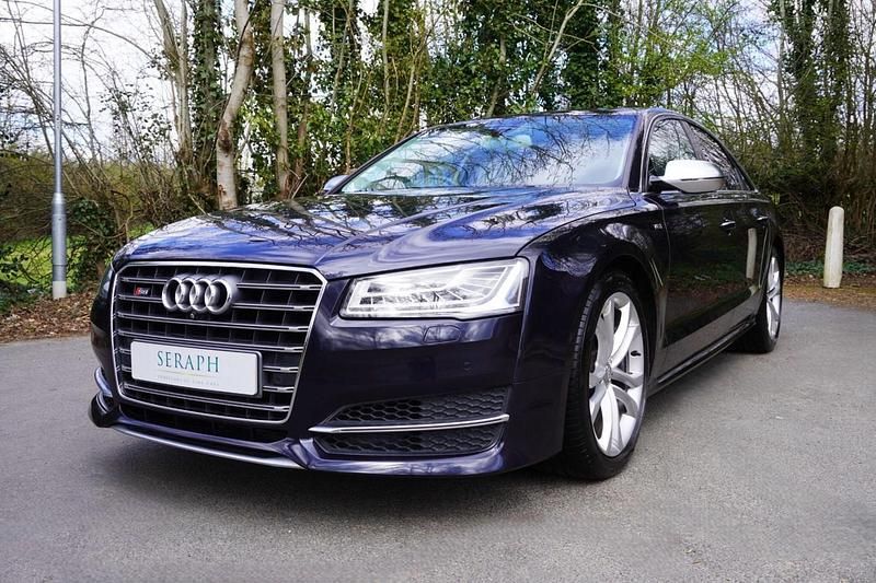 Used Audi S8 Comfort 2017 Blue Sedan