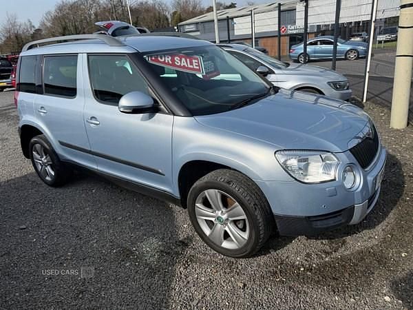 Used Skoda Yeti SE 122 HP (89 kW) 2012 Blue SUV