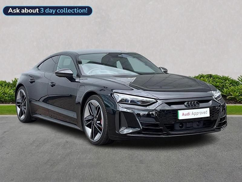 Black Used 2024 Audi RS e-tron GT Comfort Sedan | £64,535 (Fair price) - Image 1/4