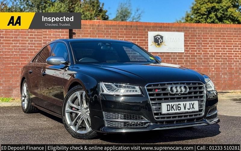 Black Used 2016 Audi S8 Sedan | £27,900 - Image 1/4
