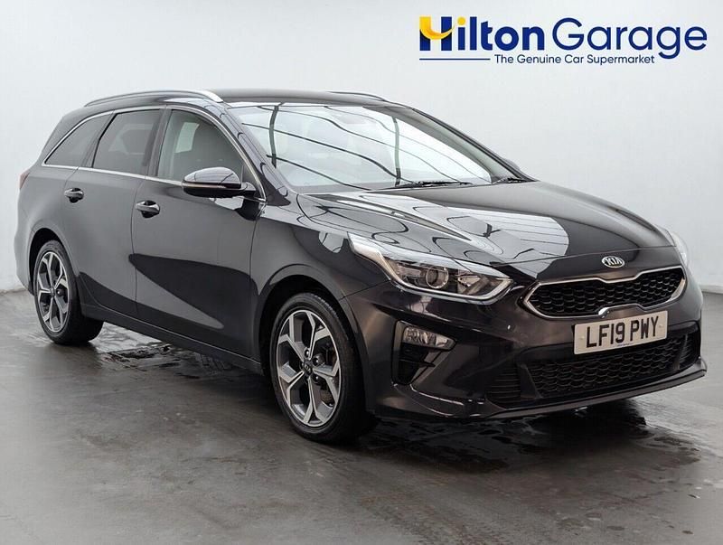 Black Used 2019 Kia Ceed Sportswagon Estate | £9,200 (Fair price) - Image 1/4