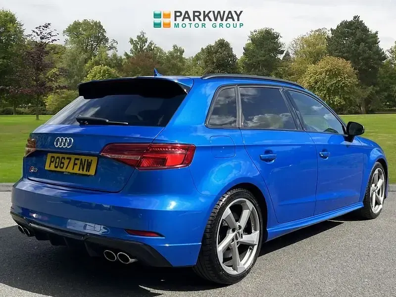 Usado Audi S3 Sportback Black Edition 2017 Azul Citadino