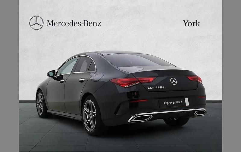 Used Mercedes CLA220 AMG Line Premium Plus 187 HP (137 kW) 2020 Black Sedan