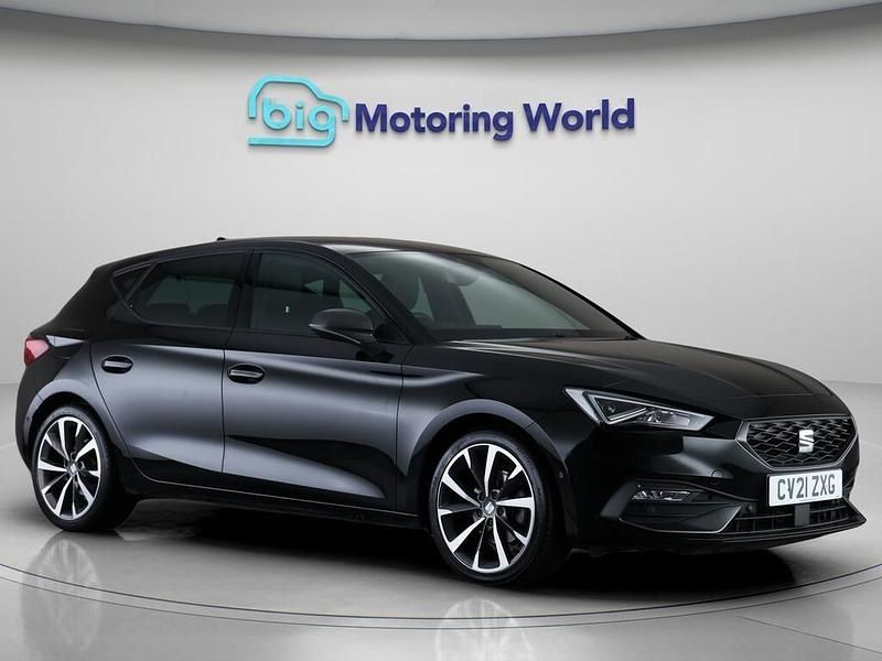 Black Used 2021 Seat Leon FR Sport Hatchback | £17,750 (Fair price) - Image 1/4