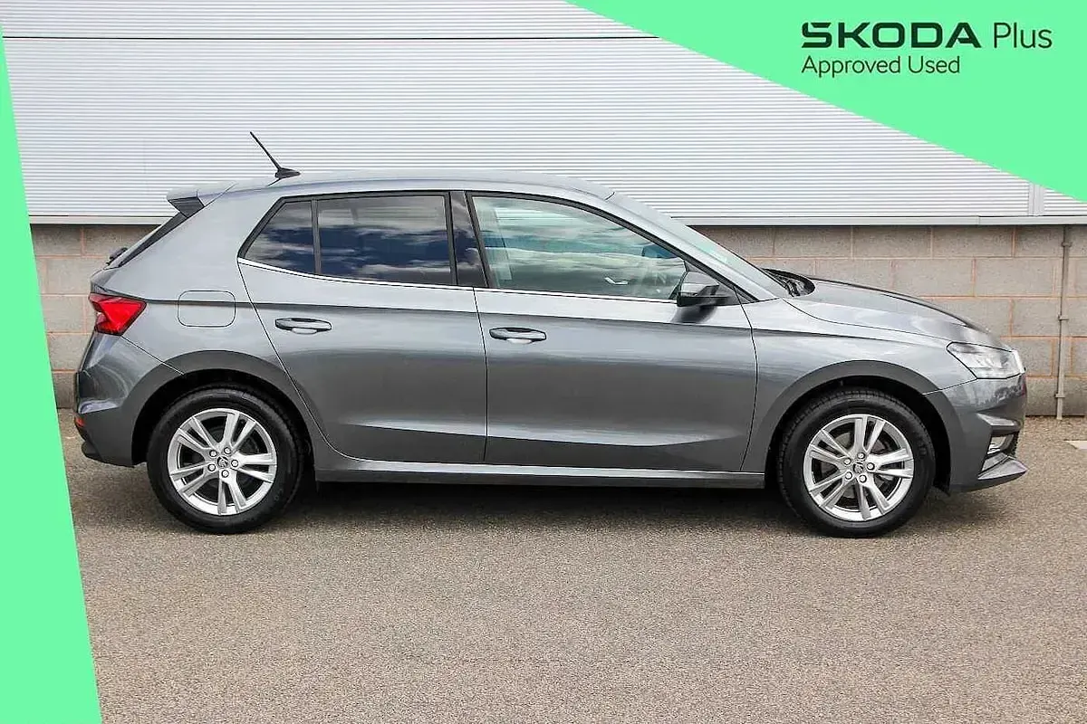 Used Skoda Fabia SE L 113 HP (83 kW) 2024 Graphite grey metallic Hatchback