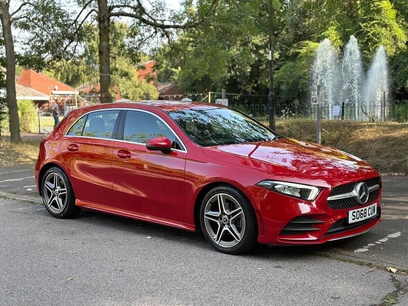 Red Used 2019 Mercedes A180 Executive Hatchback | £13,495 (Fair price) - Image 1/4