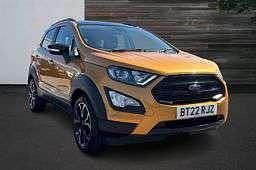 Yellow Used 2022 Ford Ecosport Active SUV | £14,790 (Fair price) - Image 1/1