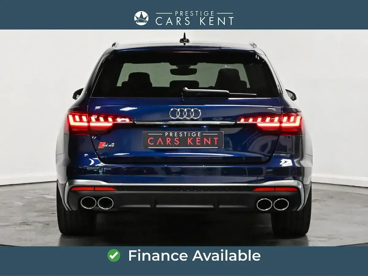 Used Audi S4 Advanced 341 HP (250 kW) 2021 Blue Estate