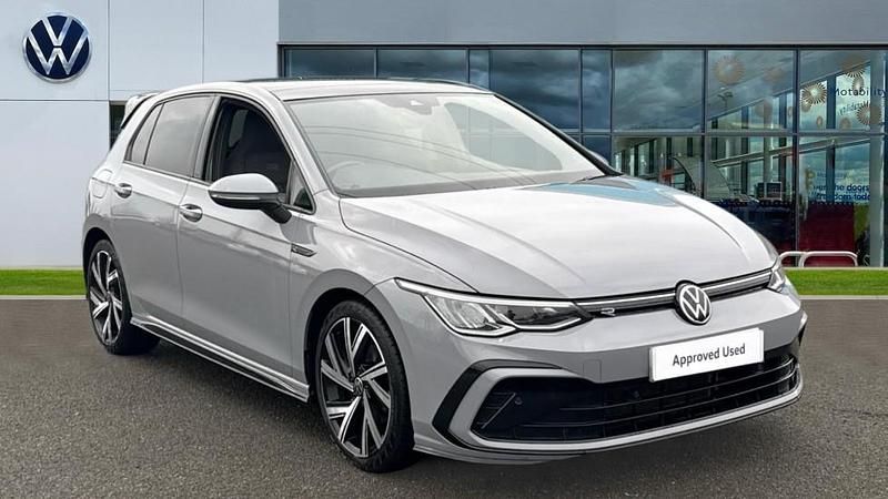 Used VW Golf VIII R-line 150 HP (110 kW) 2021 Moonstone grey