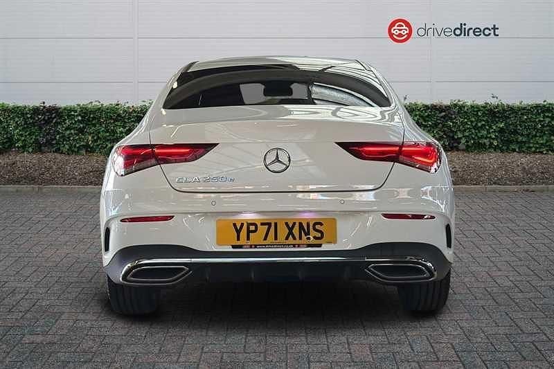 Used Mercedes CLA250e AMG Line Premium 2021 White Sedan