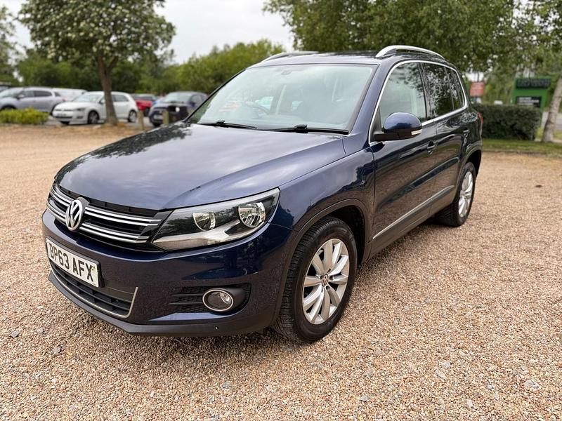 Blue Used 2014 VW Tiguan Match SUV | £4,895 (Good price) - Image 1/4