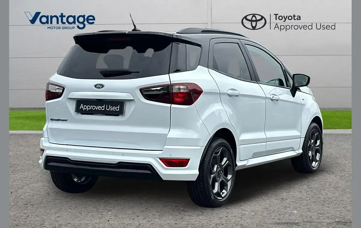 Used Ford Ecosport ST-Line 123 HP (90 kW) 2020 White SUV