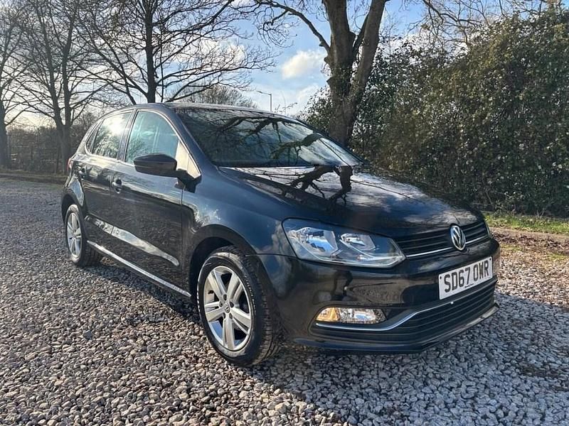 Used VW Polo Edition 60 HP (44 kW) 2017 Black Hatchback