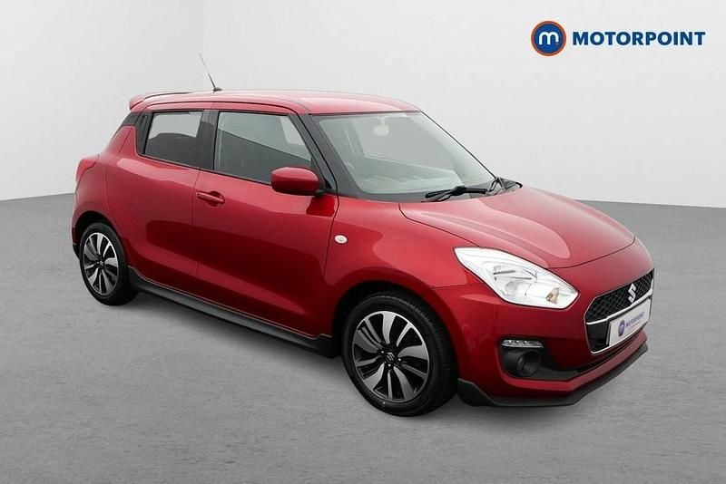 Red Used 2019 Suzuki Swift Hatchback | £9,299 (Fair price) - Image 1/4