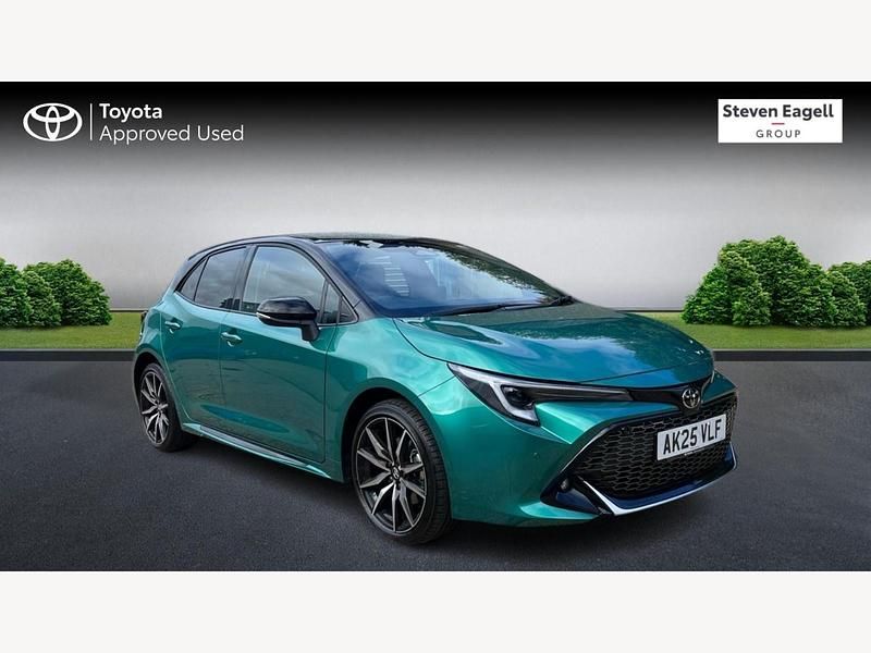 Green New 2025 Toyota Corolla Sport Hatchback | £29,378 (Expensive) - Image 1/3