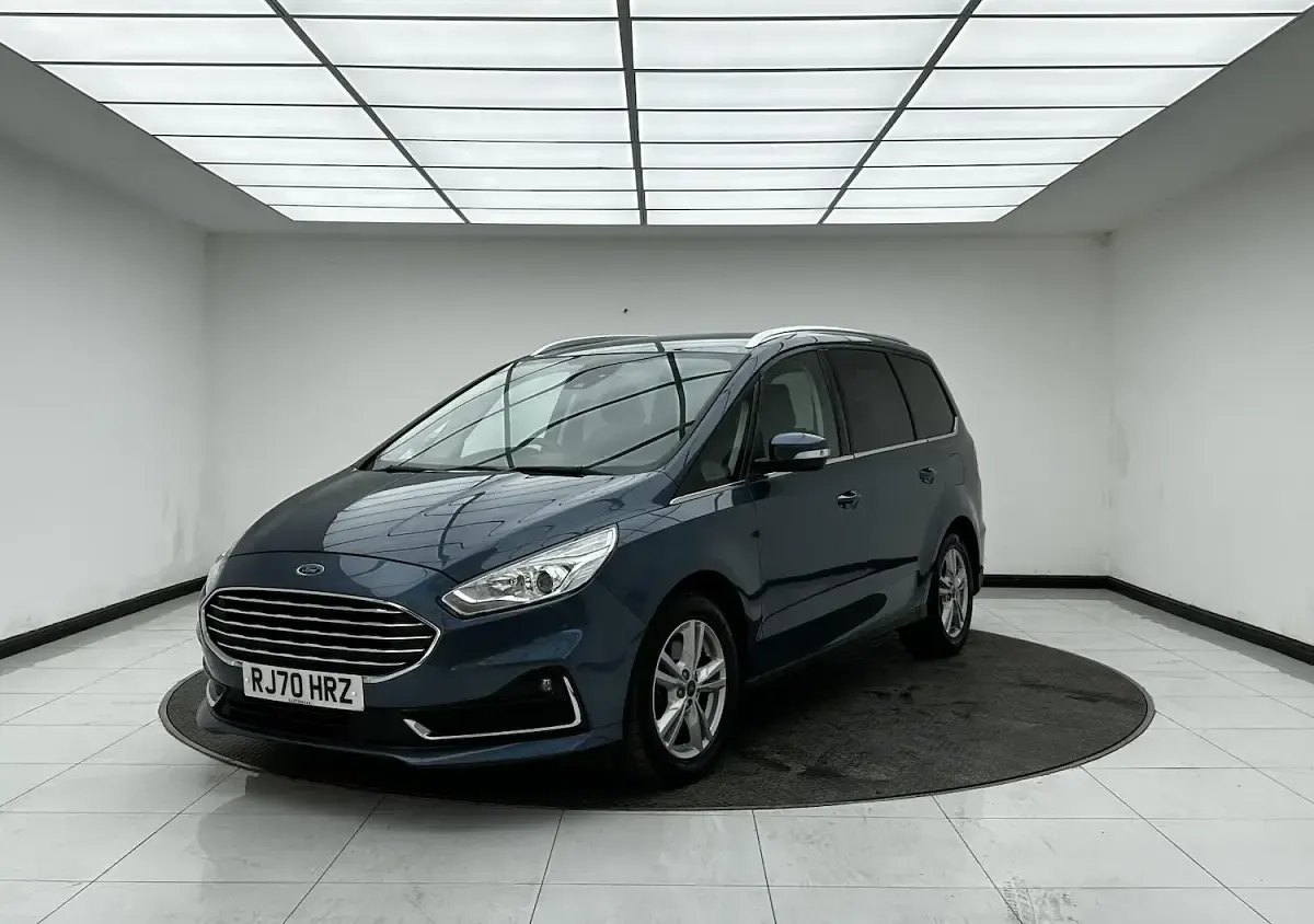 Used Ford Galaxy Titanium 150 HP (110 kW) 2020 Blue MPV