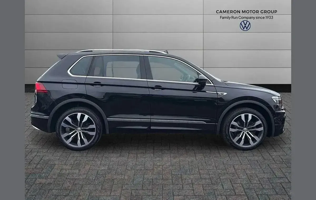 Used VW Tiguan R-line 230 HP (169 kW) 2020 Black SUV