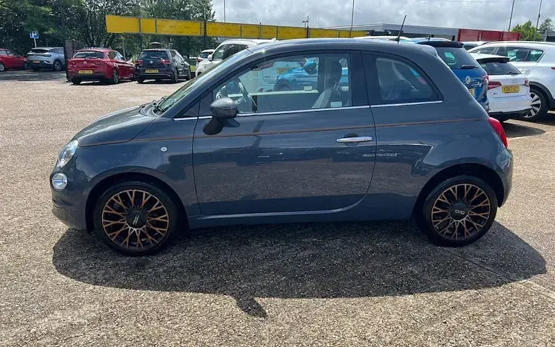Used Fiat 500 Collezione 69 HP (50 kW) 2019 Grey Hatchback