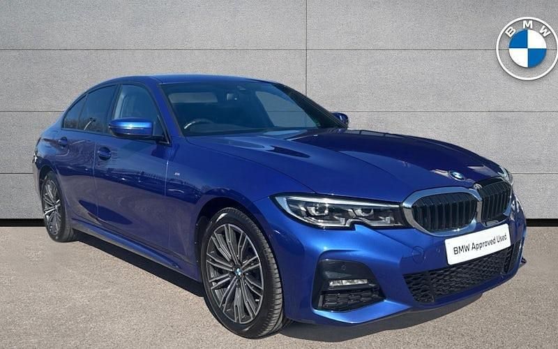 Used BMW 330e M Sport 292 HP (214 kW) 2020 Blue Sedan
