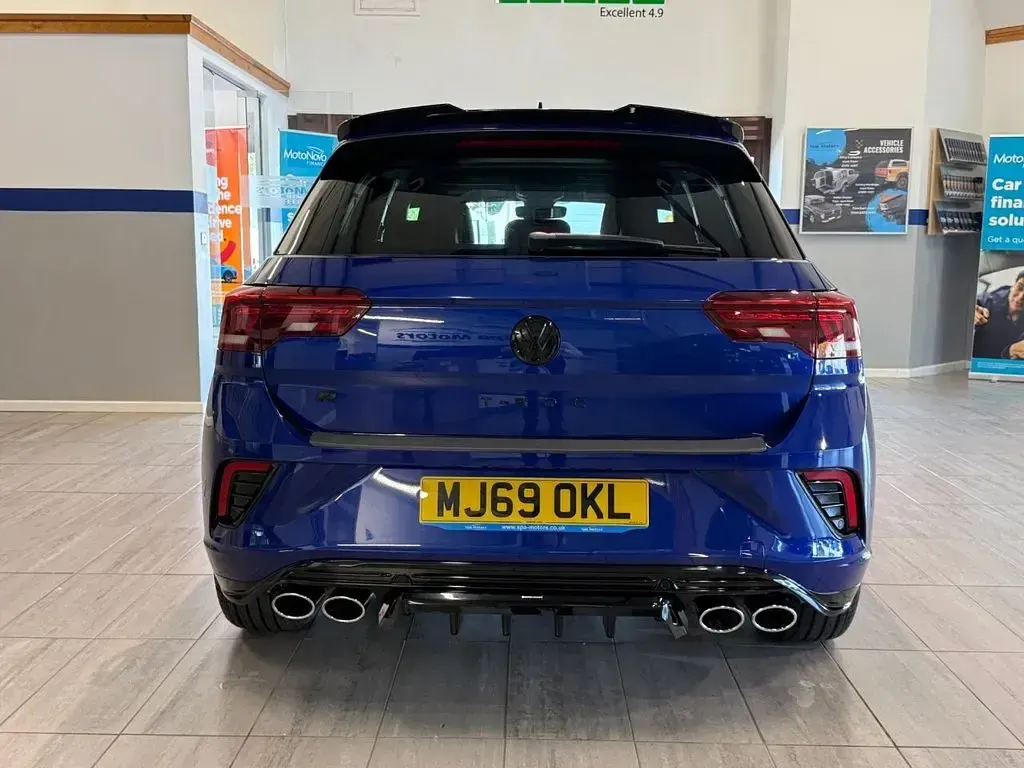 Used VW T-Roc R 300 HP (220 kW) 2019 Blue SUV