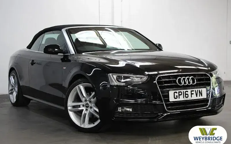 Usado Audi A5 Cabriolet S-Line 177 HP (130 kW) 2015 Cabrios