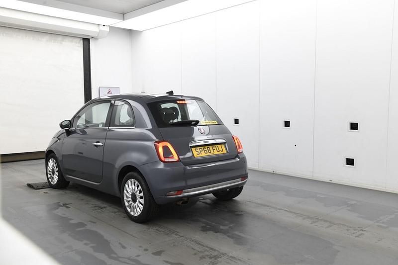Used Fiat 500 Lounge 69 HP (50 kW) 2018 Grey Hatchback