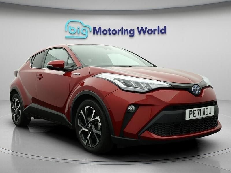 Red Used 2021 Toyota C-HR+ Design SUV | £18,900 (Fair price) - Image 1/4