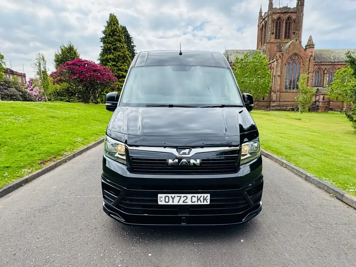 Used MAN TGE 2022 Black Van