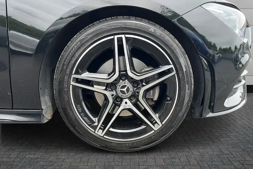 Used Mercedes CLA180 AMG Line Premium 136 HP (100 kW) 2023 Black Sedan