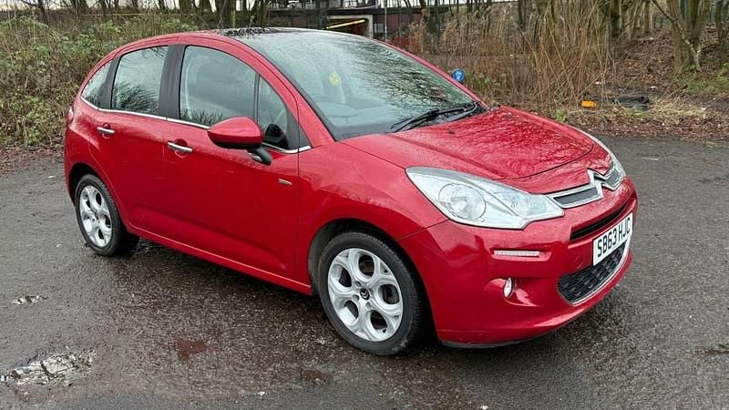 Used Citroën C3 Exclusive 2014 Red Hatchback