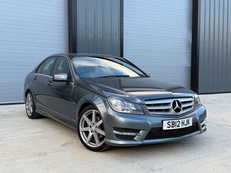 Grey Used 2012 Mercedes C200 Sedan | £7,990 (Fair price) - Image 1/4