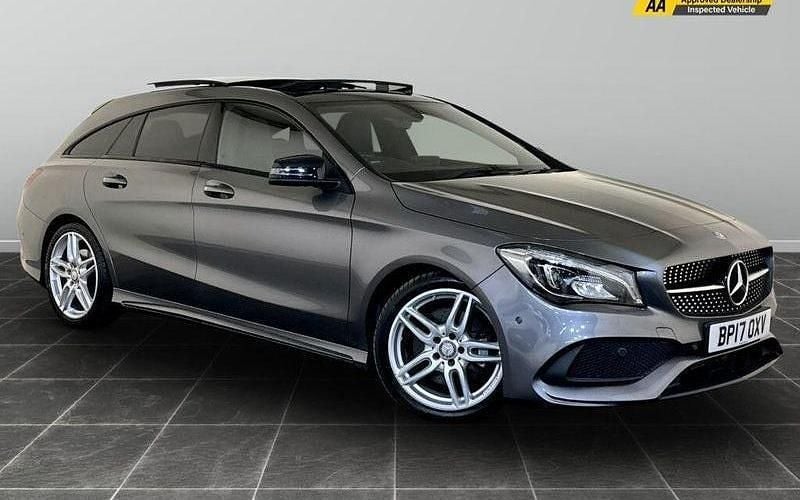 Grey Used 2017 Mercedes CLA220 Shooting Brake AMG line Estate | £11,295 (Fair price) - Image 1/2