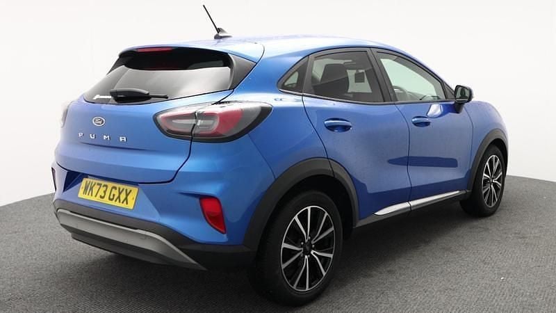 Used Ford Puma Titanium 2023 Blue Hatchback
