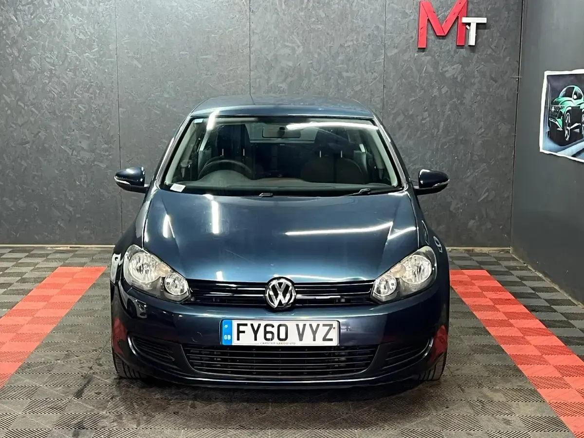 Used VW Golf VI S 2010 Blue Hatchback