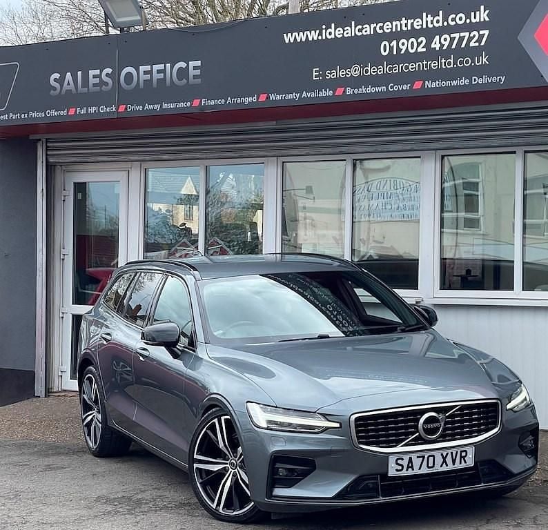 Used Volvo V60 R-Design 150 HP (110 kW) 2020 Grey Estate