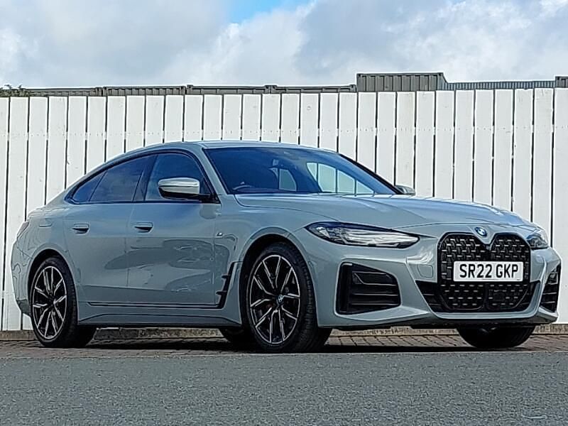 Grey Used 2022 BMW 420 Gran Coupé M Sport Coupe | £29,998 (Fair price) - Image 1/4