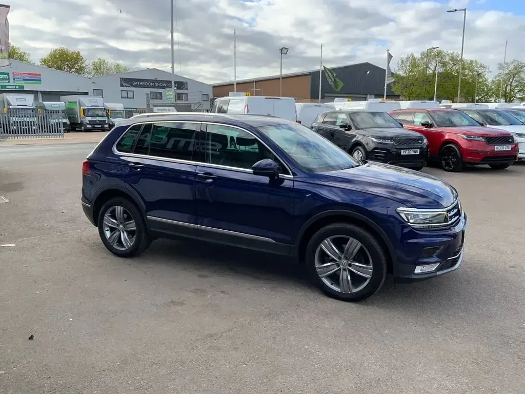 Used VW Tiguan SEL 150 HP (110 kW) 2016 Blue SUV